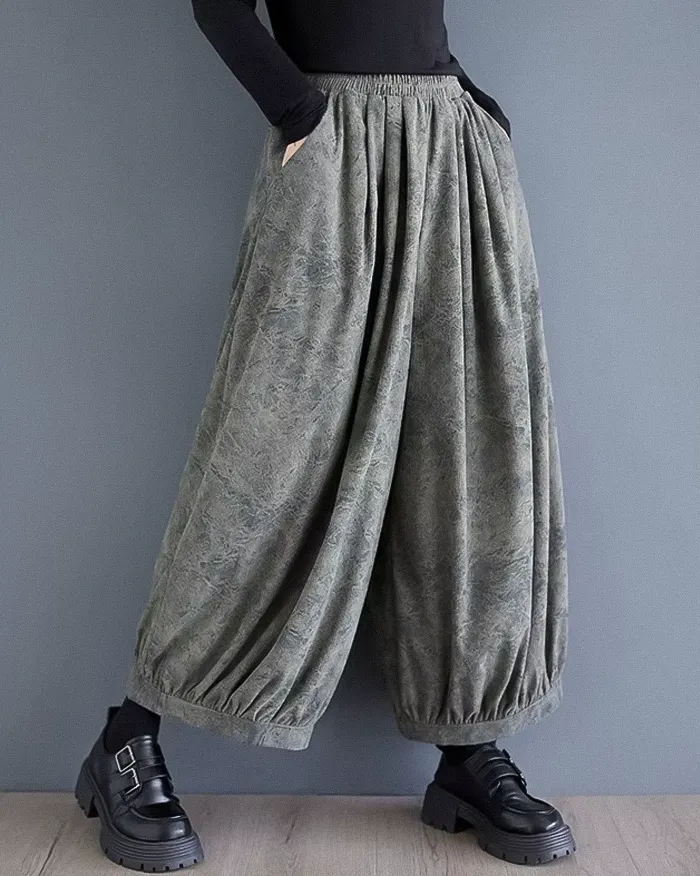 Women wide leg trousers "Gaizuru" - Image 6