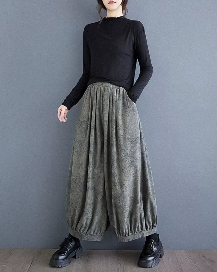 Women wide leg trousers "Gaizuru" - Image 8