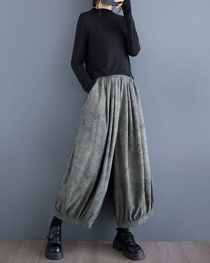 Women wide leg trousers "Gaizuru" - Image 9