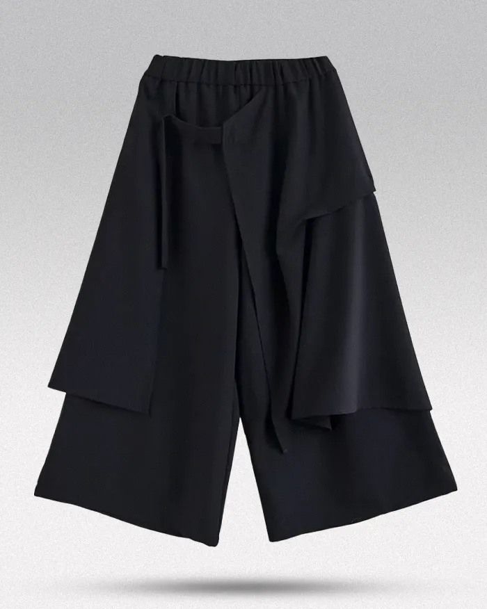 Women's double layered hakama pants "Yami" - Image 2