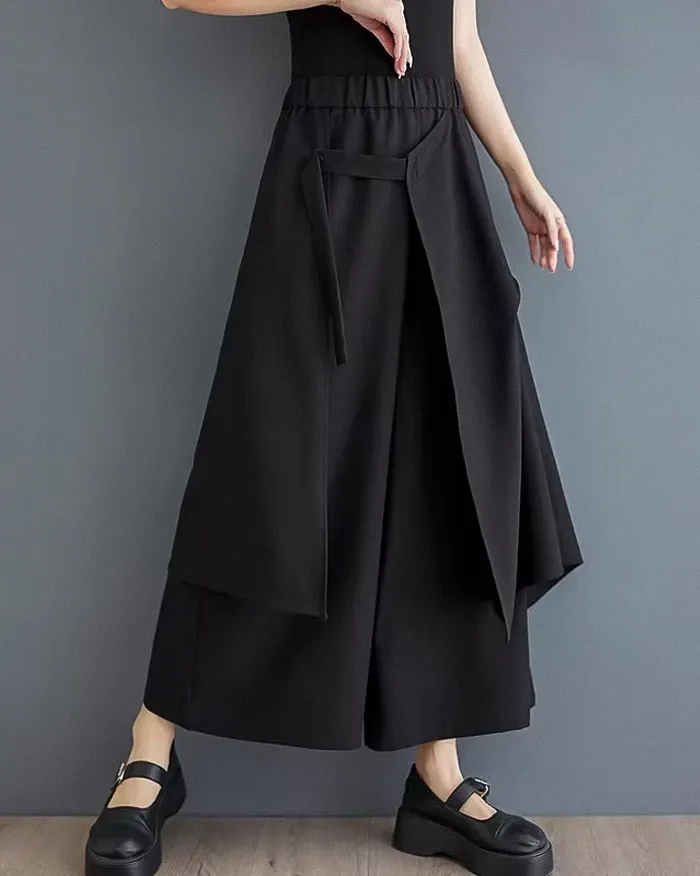 Women's double layered hakama pants "Yami" - Image 5