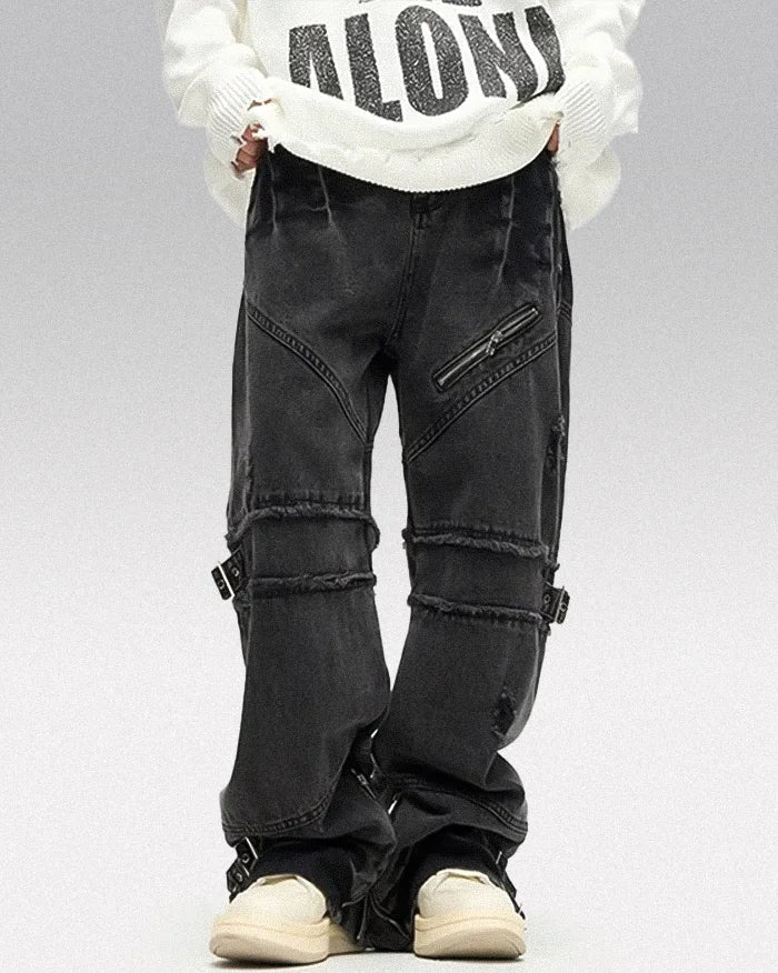 Y2k baggy jeans men "Kamisu" - Image 4