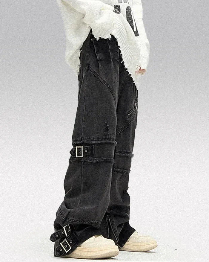 Y2k baggy jeans men "Kamisu" - Image 5