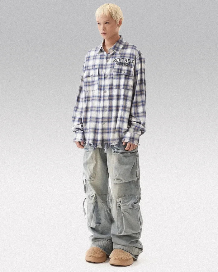 Y2k baggy jeans men's "Shibushi" - Image 8