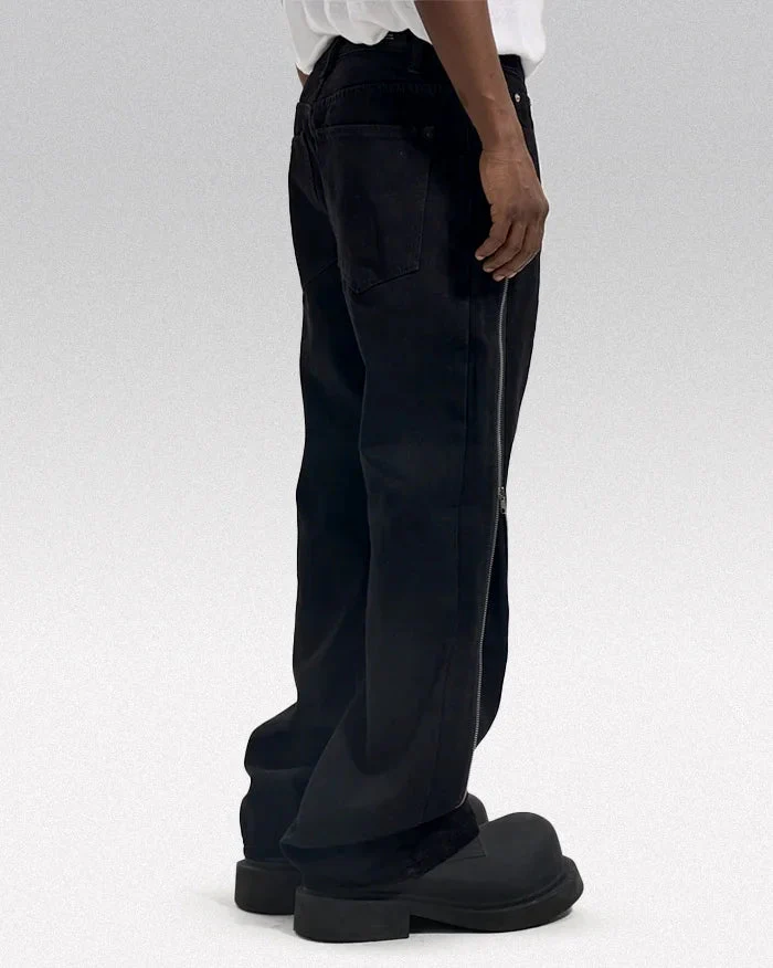 Y2k black jeans "Chiota" - Image 2