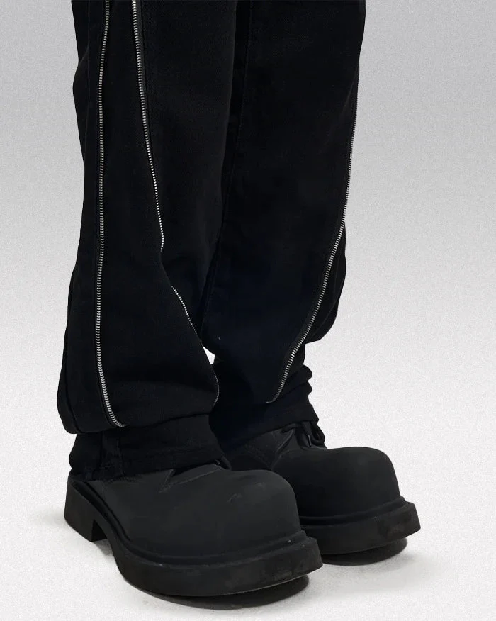 Y2k black jeans "Chiota" - Image 4