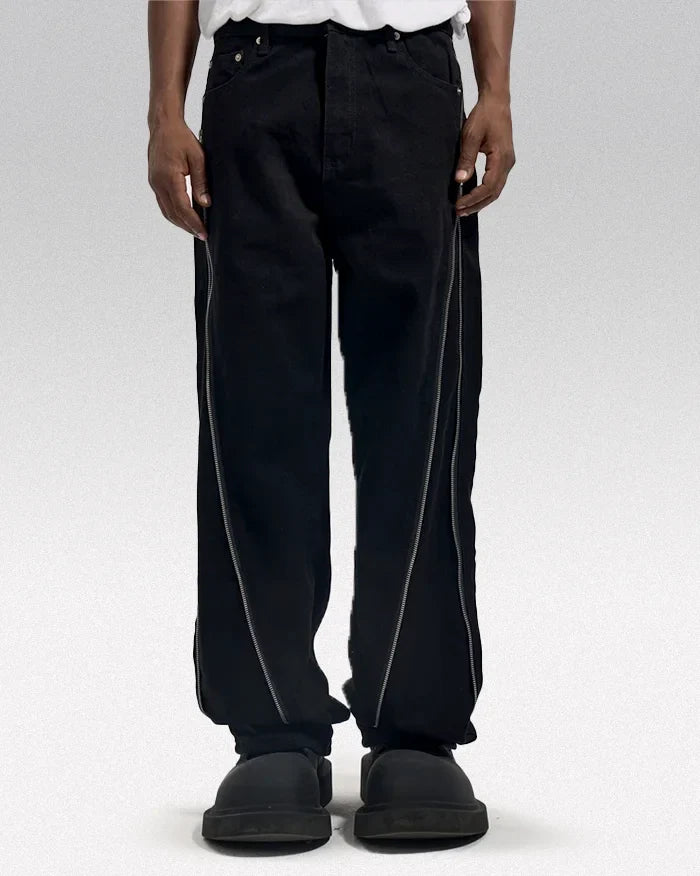 Y2k black jeans "Chiota" - Image 5