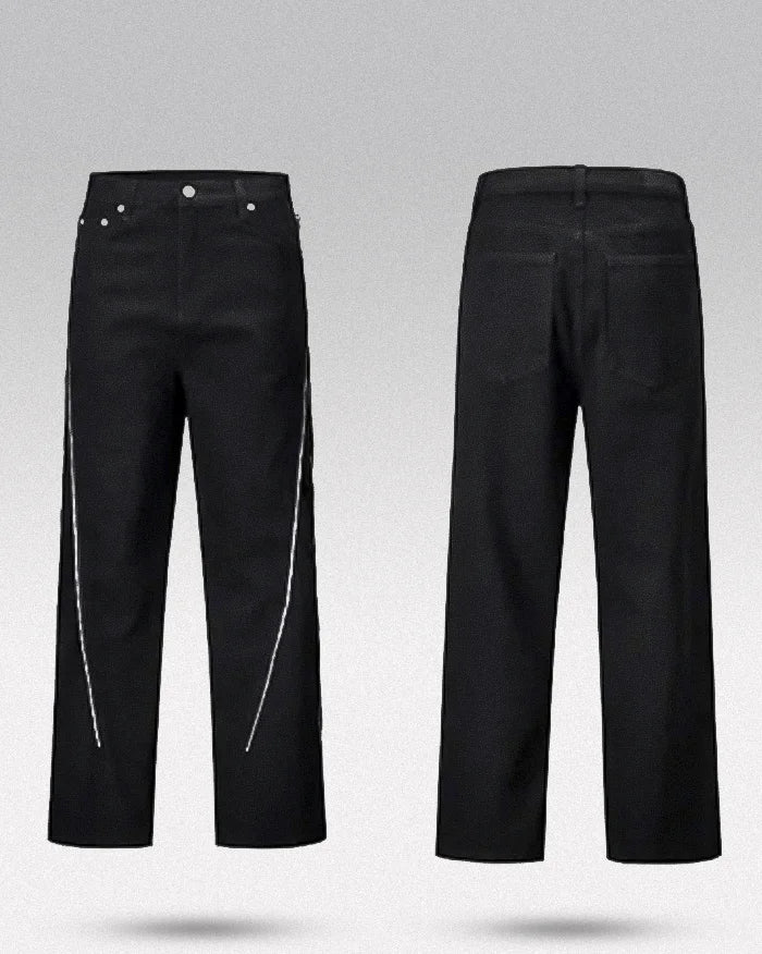 Y2k black jeans "Chiota" - Image 6