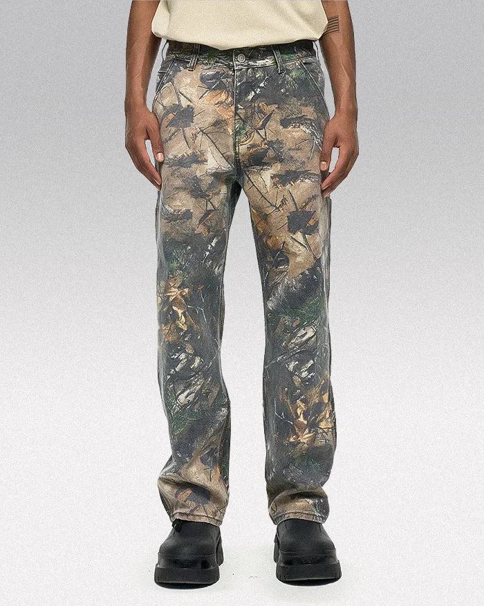 Y2k camo pants "Kuzaki" - Image 11