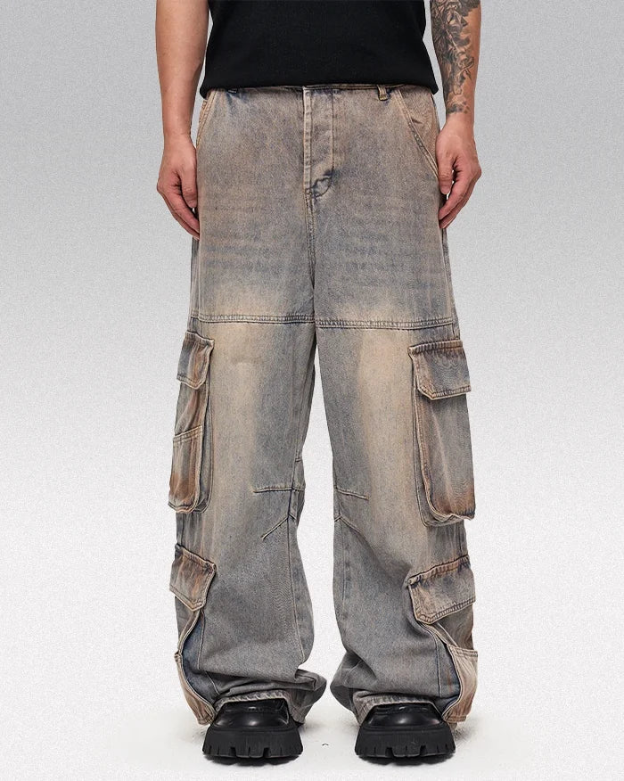 Y2k cargo jeans "Bando" - Image 3