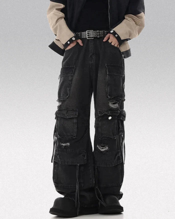 Y2K Cargo Pants "Nomichi" - Image 4