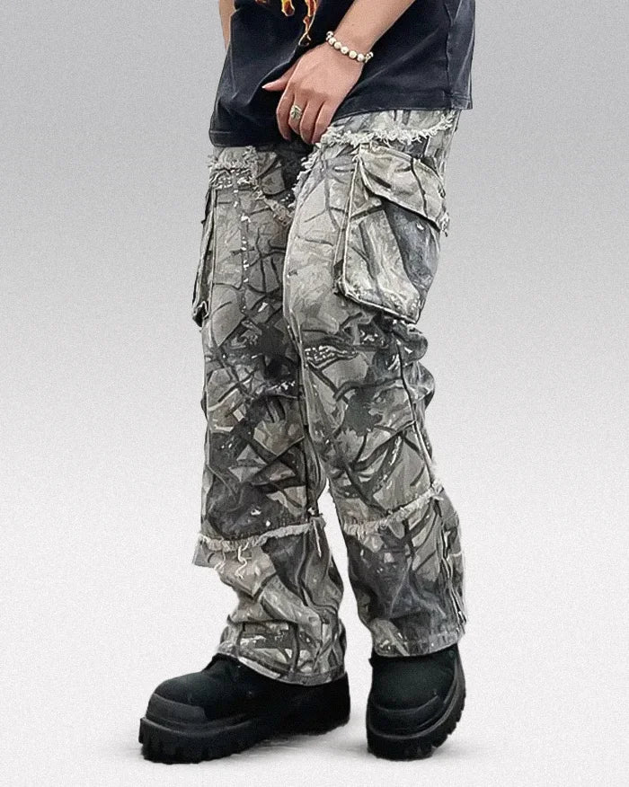 Y2k cargo trousers "Ichinoseki"
