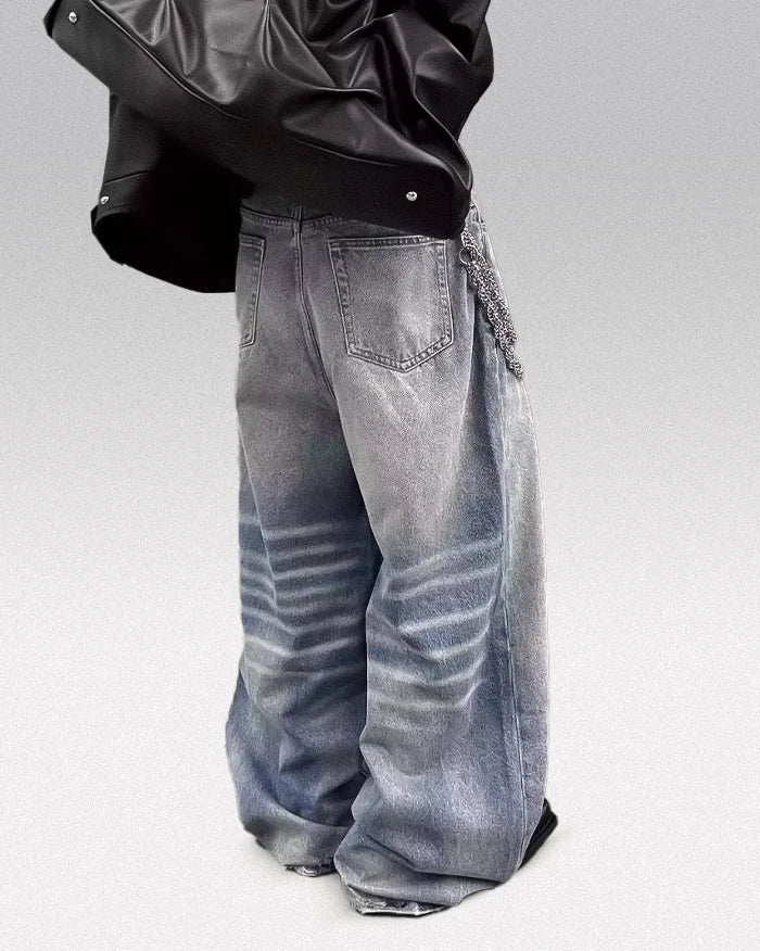 Y2k denim jeans "Rikuzen" - Image 2
