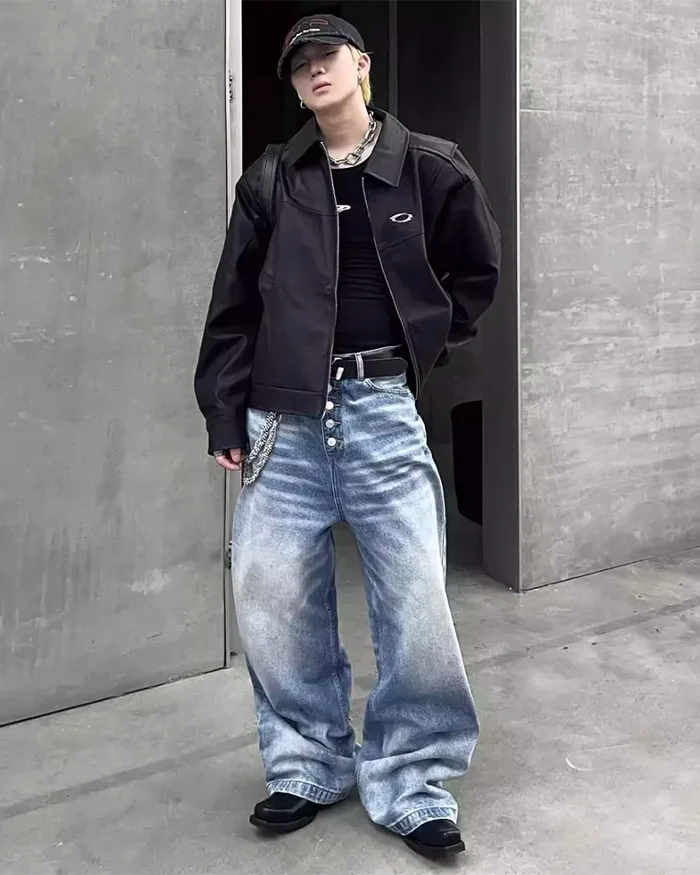 Y2k denim jeans "Rikuzen" - Image 5