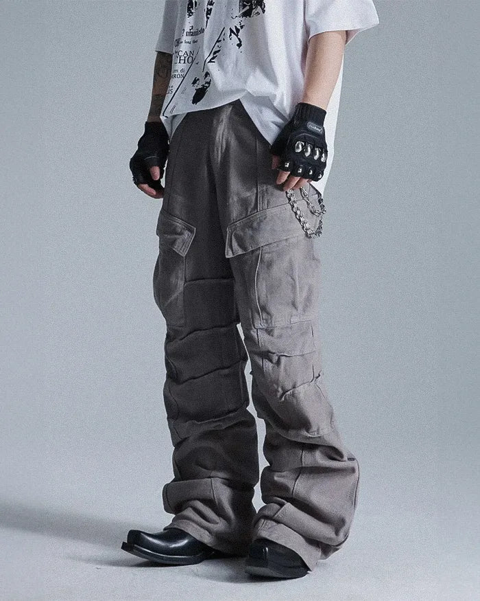 Y2k grey jeans "Tsuchi" - Image 2