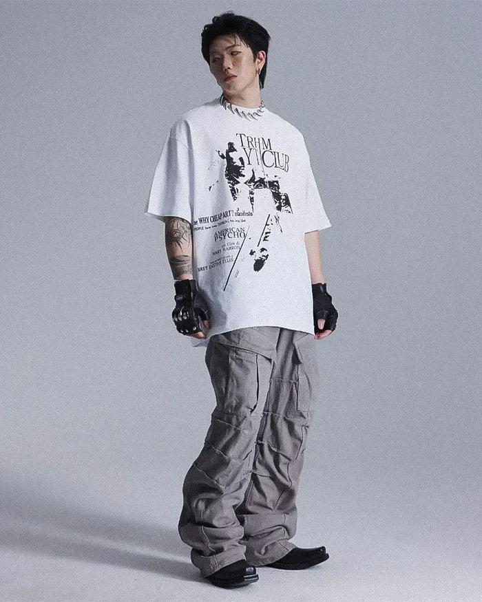 Y2k grey jeans "Tsuchi" - Image 3