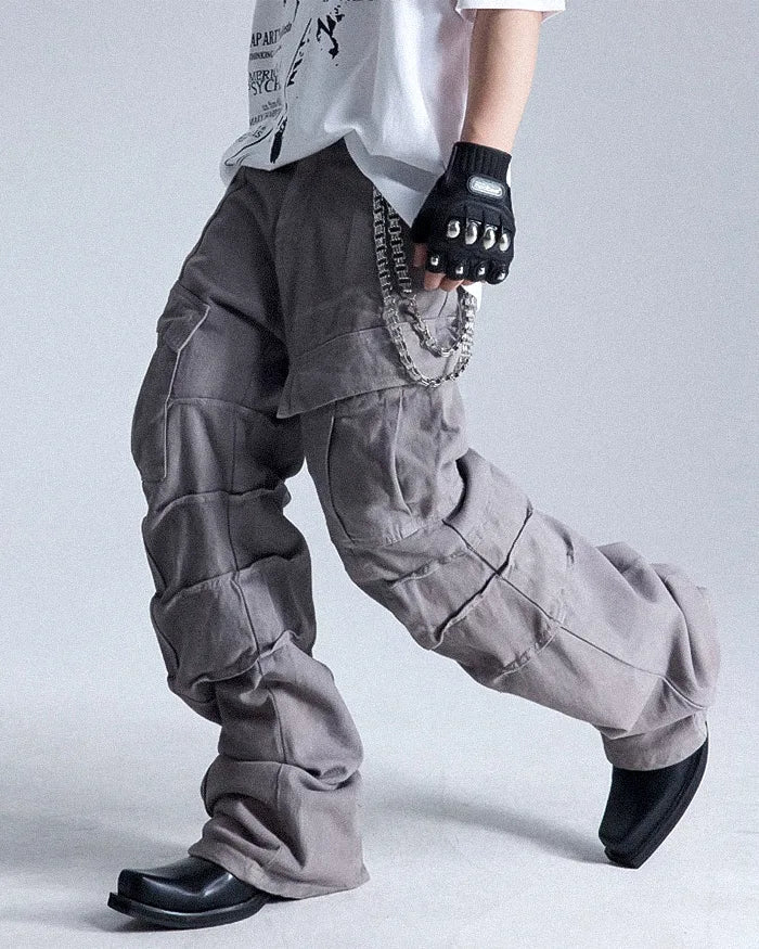 Y2k grey jeans "Tsuchi" - Image 6