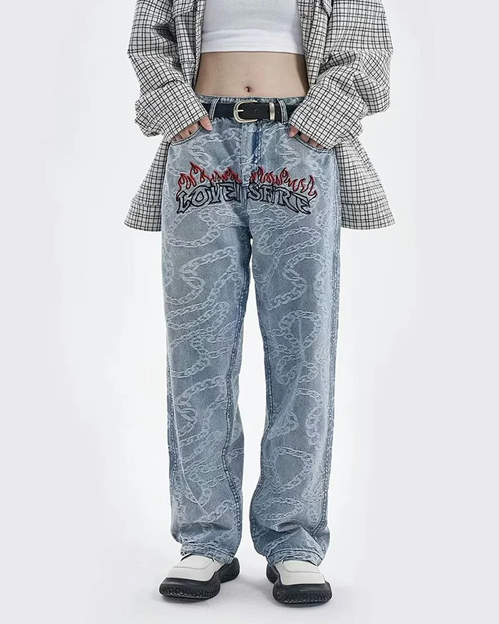 Y2k hip hop jeans "Kamaishi" - Image 8