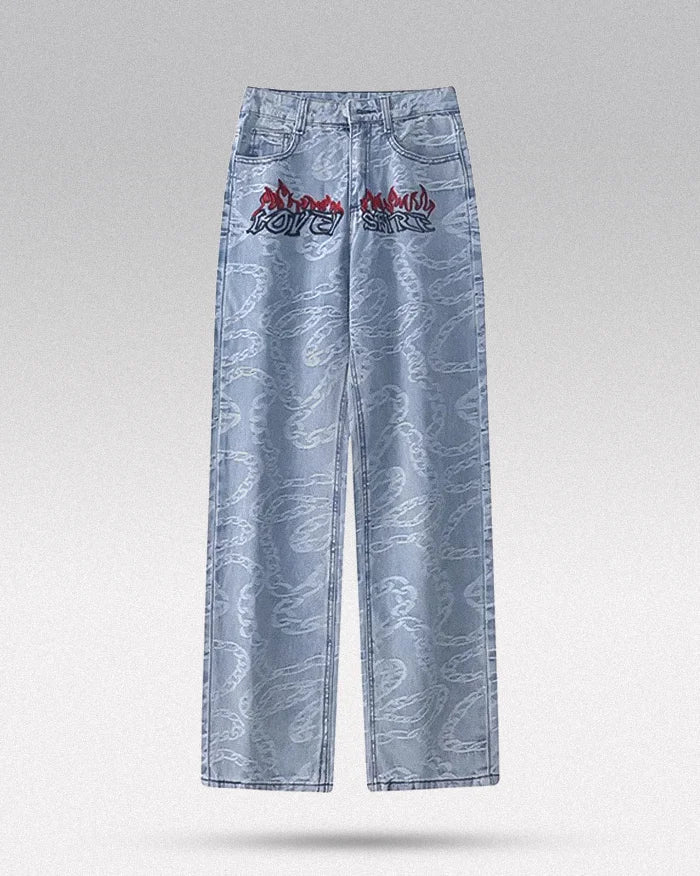 Y2k hip hop jeans "Kamaishi" - Image 9