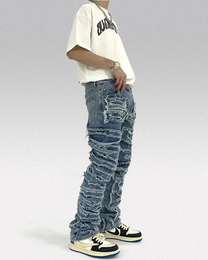 Y2k jeans men's "Tatsuno" - Image 2
