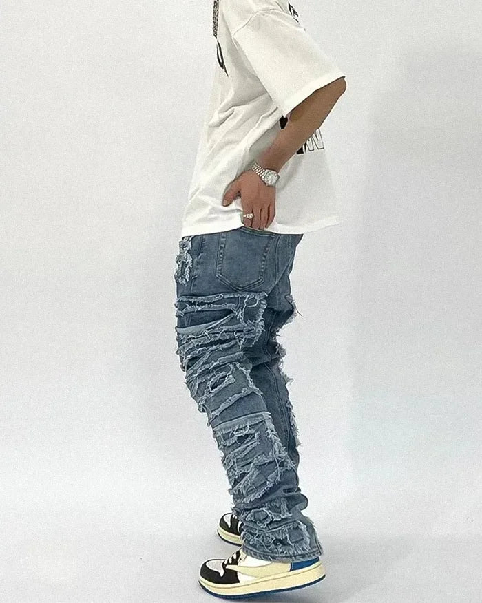Y2k jeans men's "Tatsuno" - Image 4