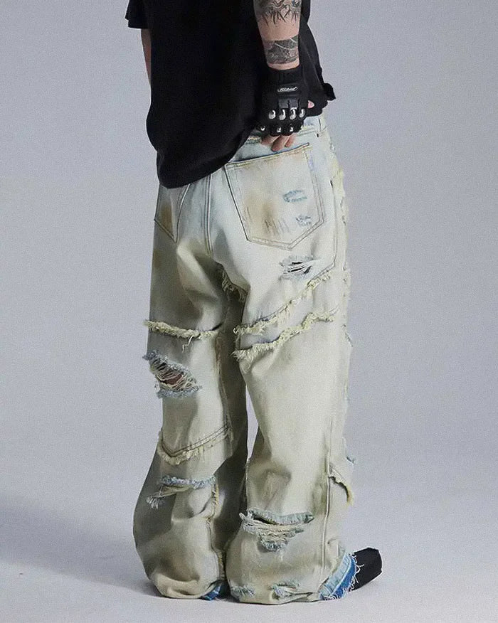 Y2k men's baggy jeans "Satsuma" - Image 4