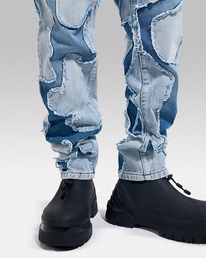 Y2k patchwork jeans "Rugawa" - Image 7
