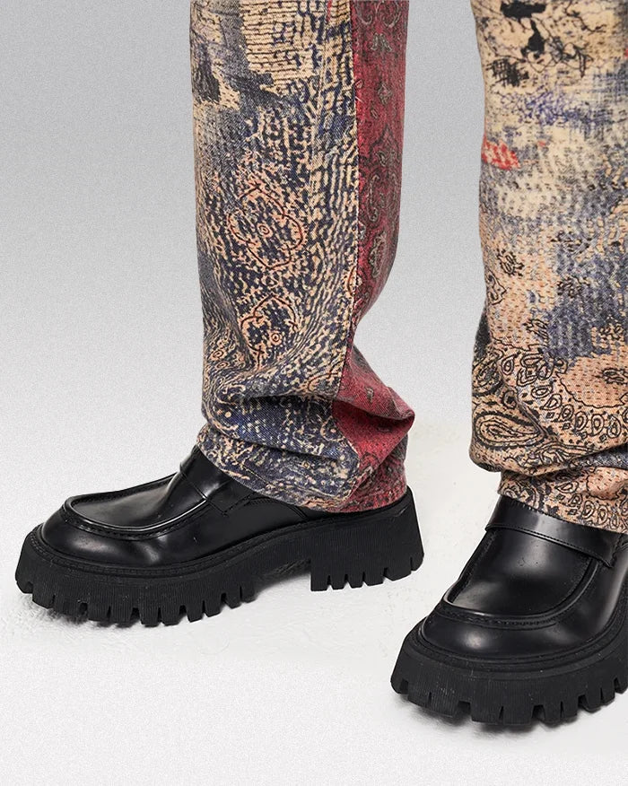 Y2k printed jeans "Ryu" - Image 4