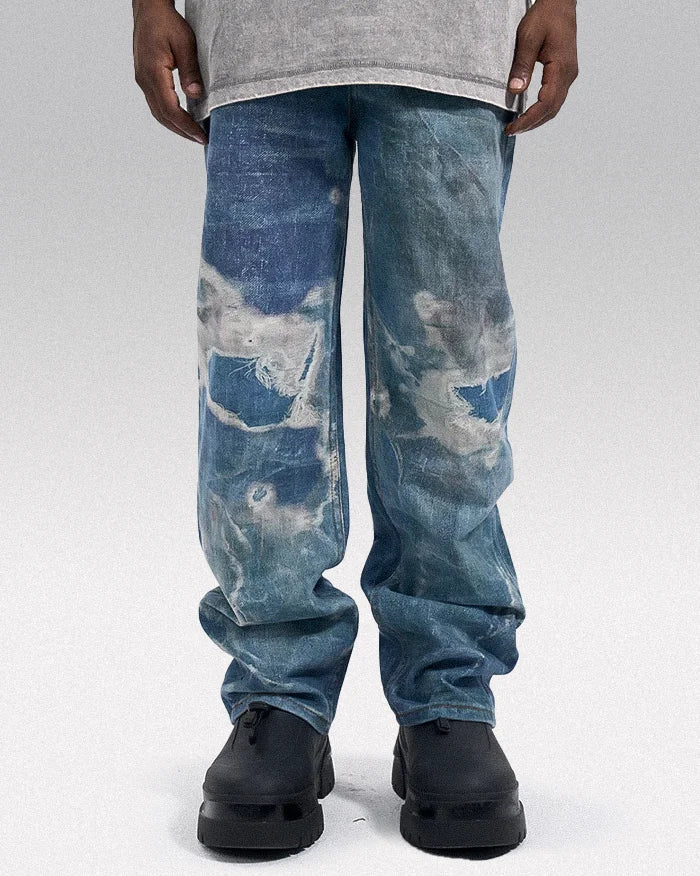 Y2k printed jeans "Sanuki" - Image 3