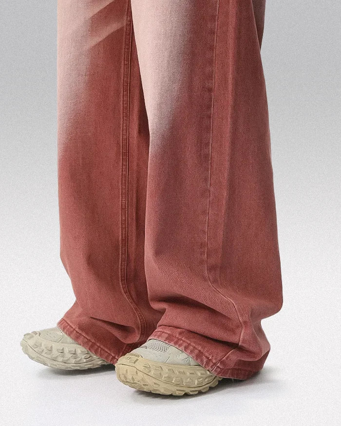 Y2k red pants "Tono" - Image 5