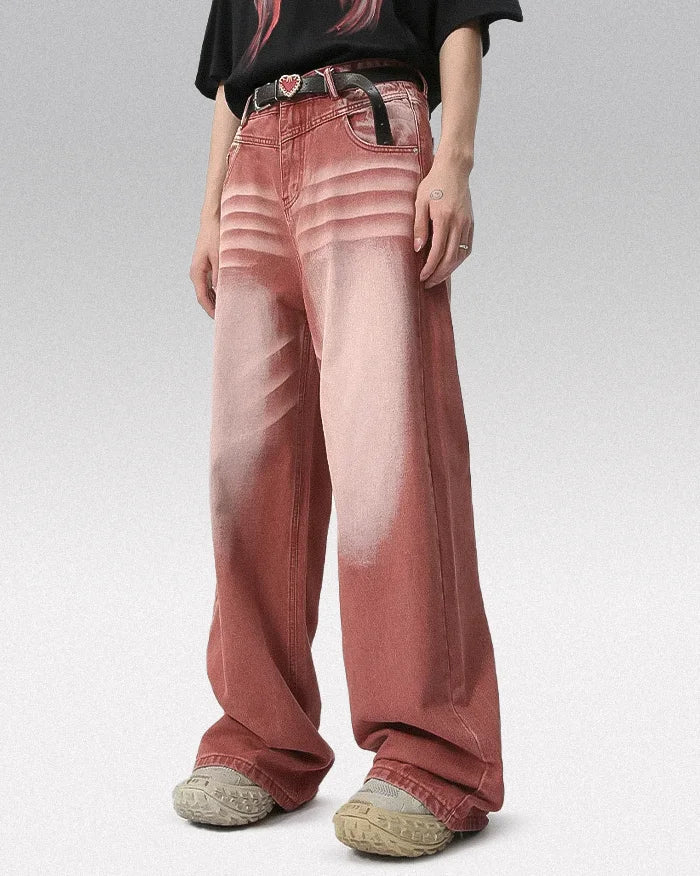 Y2k red pants "Tono" - Image 6