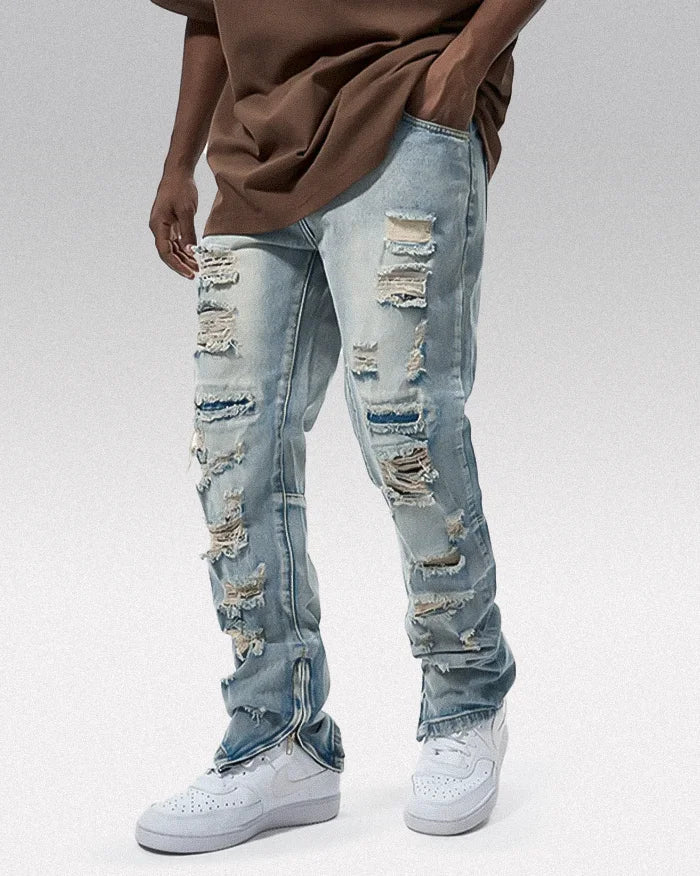 Y2k ripped jeans "Hokota"