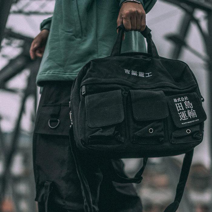 "Yoru" Messenger Bag - Image 9