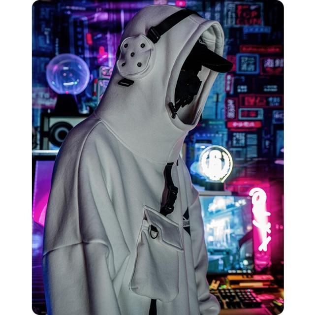 "Yoruichi"  Techwear Hoodie - Image 10