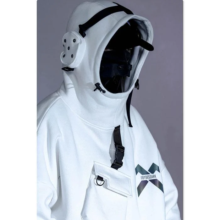 "Yoruichi"  Techwear Hoodie - Image 11