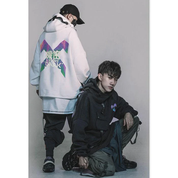 "Yoruichi"  Techwear Hoodie - Image 15