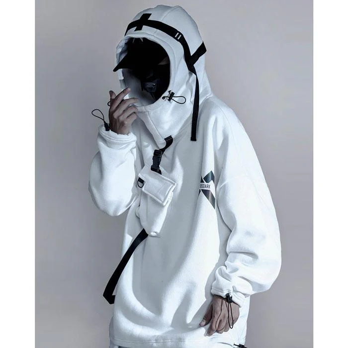 "Yoruichi"  Techwear Hoodie - Image 16