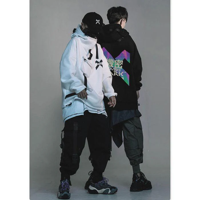 "Yoruichi"  Techwear Hoodie - Image 17