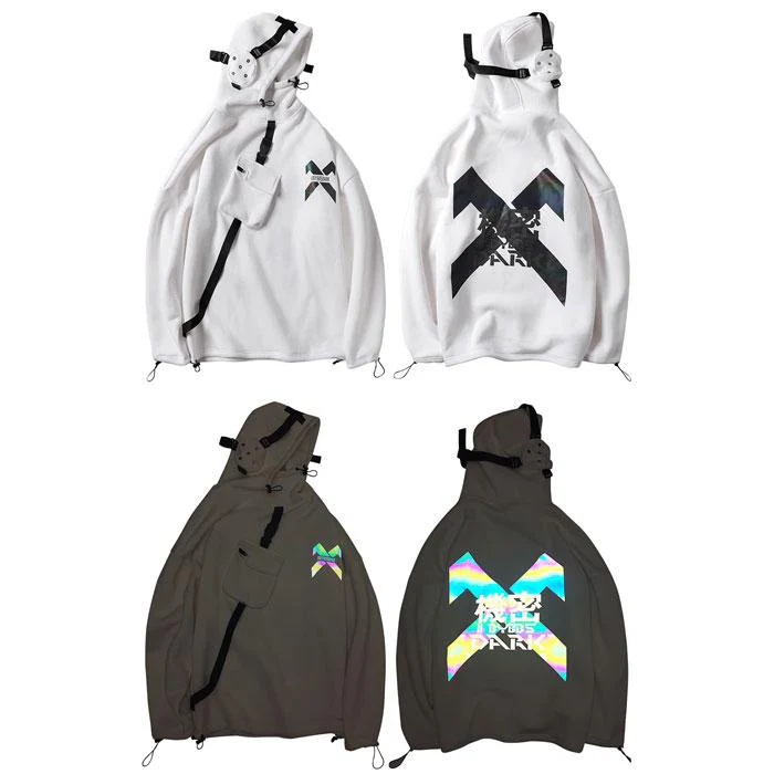 "Yoruichi"  Techwear Hoodie - Image 18