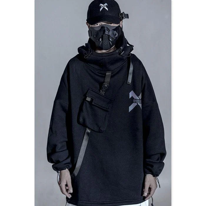 "Yoruichi"  Techwear Hoodie - Image 23