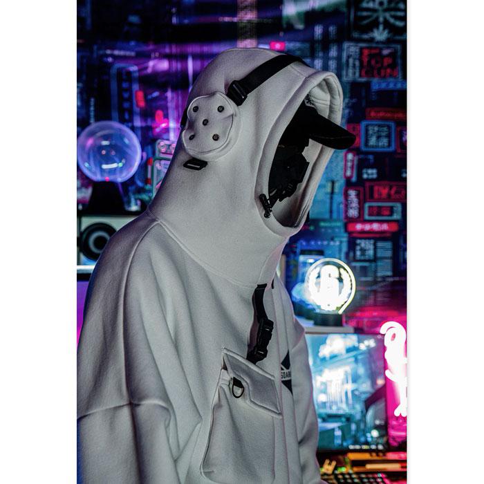 "Yoruichi"  Techwear Hoodie - Image 29