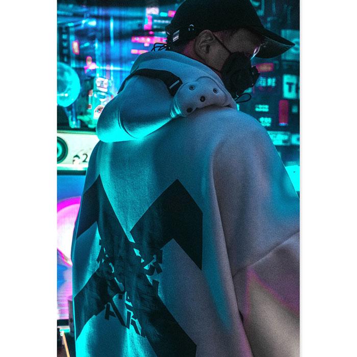 "Yoruichi"  Techwear Hoodie - Image 31