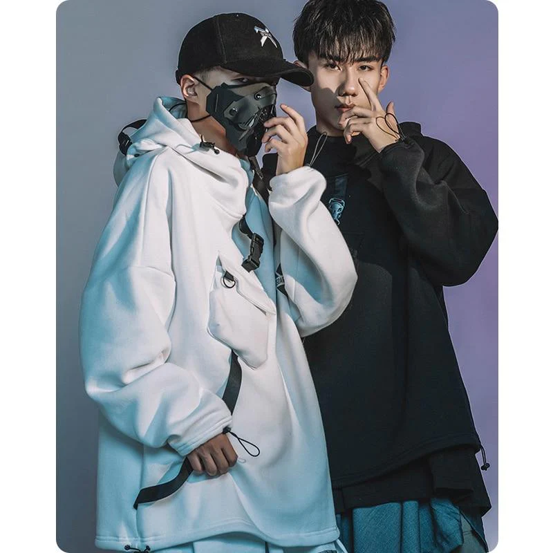 "Yoruichi"  Techwear Hoodie - Image 5
