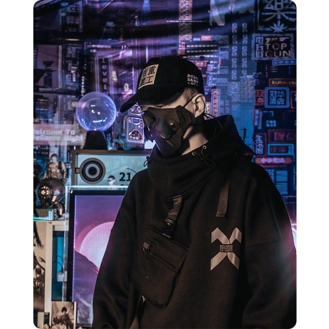 "Yoruichi"  Techwear Hoodie - Image 6