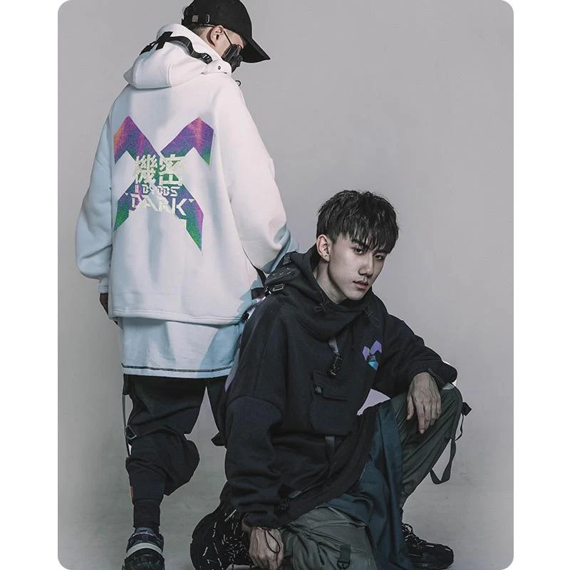 "Yoruichi"  Techwear Hoodie - Image 7