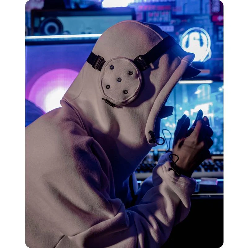 "Yoruichi"  Techwear Hoodie - Image 8